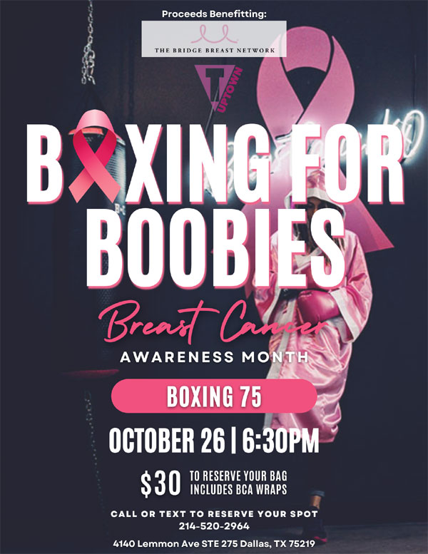 Boxing for Boobies